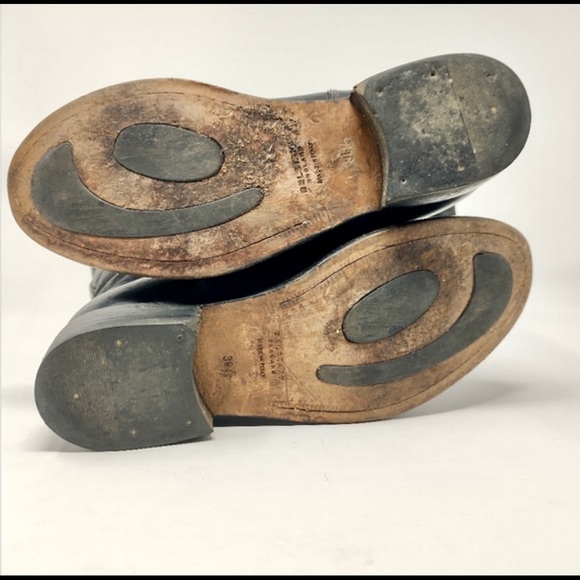 VINTAGE BELSTAFF, English Moto Boots 6. Solid / tough boot ! SO Biker Chick COOL - Picture 7 of 13